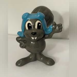 Vintage Rocky The Flying Squirrel Figurine Jay Ward Productions Bullwinkle